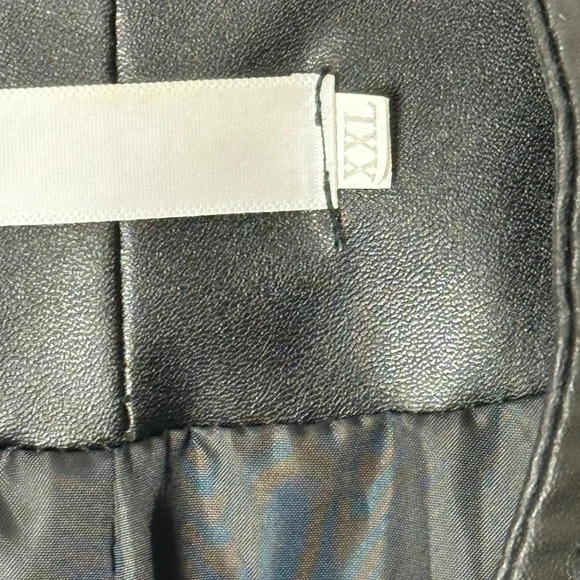 XRay Jeans Leather Jacket Men Size 2 XL Big & Tall - Picture 3 of 3